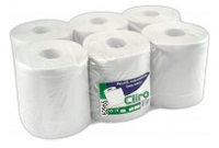 Papírové ručníky CL 2vrst. bílé 19 cm - 6ks