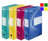 Archivační krabice Esselte barevná - 10 cm+
