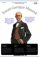 Nástěnný obraz Tomáš Garrigue Masaryk
