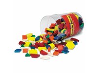 Velký set dřevěných tangramy tvarů ke skládání a tvoření