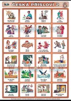 Česká přísloví 2 A4 (30x21 cm), bez lišt