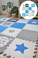 Minideckfloor podlaha - beránek, auto, hvězda, tlapka