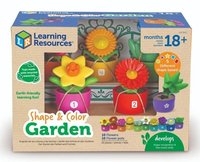 Barevná květinová zahrádka