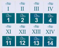 Římské číslice od 1 do 20