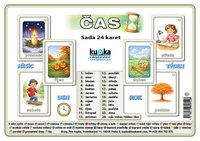 Sada 24 karet - čas A6 (15x10 cm)