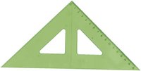Trojúhelník s kolmicí čirý