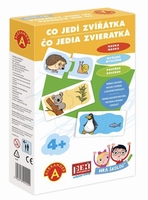 Hra školou - Co jedí zvířátka