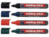 Značkovač Edding 363-stíratelný černá