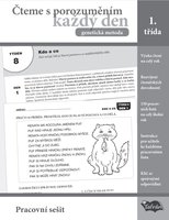 Čteme s porozuměním každý den – genetická metoda, 1. třída (pracovní sešit)