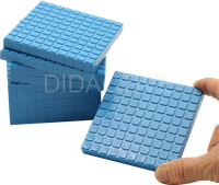 Stovkové destičky modré