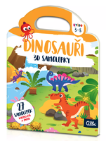 3D samolepky: Dinosauři - Kvído