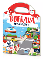 3D samolepky: Doprava - Kvído