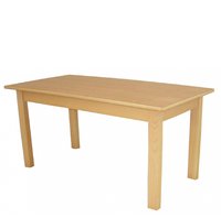 Dětský stůl dřevěný obdélník