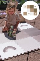 Minideckfloor podlaha - duha a mráček