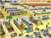 Obraz "EN EL SUPERMERCADO" (SPA)