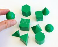 Geometrická tělesa, 2,5cm, 10ks