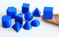 Geometrická tělesa velká, 10ks