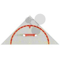 Geometrický trojúhelník 45°, 60 cm