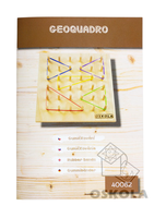 Předloha GeoQuadro - Gumičkování