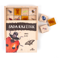 Dětská razítka 16 kusů - Hmyz