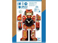 Djeco DIY hodiny Robot – kreativní sada na výrobu hodin
