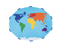 Interaktivní padák Mapa světa