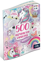 500 roztomilých samolepek: Jednorožci - Kvído