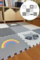 Minideckfloor podlaha - jednorožec, mýval, duha a mráček