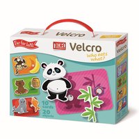Velcro skládačky - Kdo co jí?