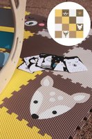 Minideckfloor podlaha - koloušci, méďa a tlapka