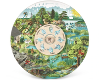 Otočné dřevěné kolo vč. pracovních listů - Kam dopadly kapky?