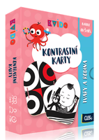 Kontrastní karty Tvary a rodina - Kvído