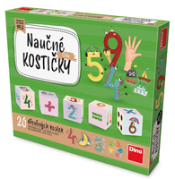 Dřevěné kostky Čísla
