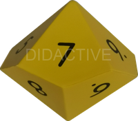 Velká pěnová desetistěnná hrací kostka