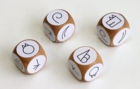 Hrací kostky s ikonkami zvířátek