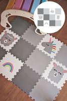 Minideckfloor podlaha - beránek, lama, jednorožec, duha