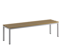 Šatní lavička s masivními latěmi, délka 150 cm