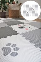 Minideckfloor podlaha - tlapka a medvěd