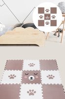 Minideckfloor podlaha - méďa a tlapka