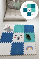 Minideckfloor podlaha - méďa, jednorožec, duha