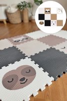 Minideckfloor podlaha - mýval, jednorožec, méďa a lenochod