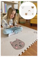 Minideckfloor podlaha - méďa, kočka, duha, myška a tlapka