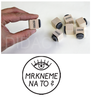 Razítko MRKNEME NA TO