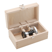 Ruční cylindrický mikrotom v dřevěné kazetě