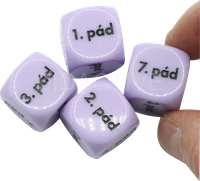 Kostky - mluvnické pády