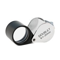 Aplanatická zavírací lupa 6×