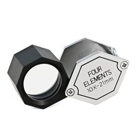 Achromatická zavírací diamantová lupa 10×