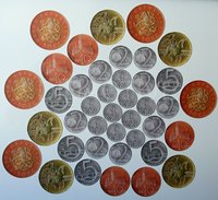 Didaktické peníze - sada na magnetickou tabuli