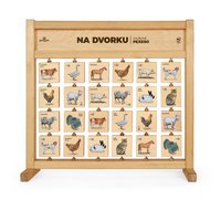 Pexeso zvukové stolní - Na dvorku