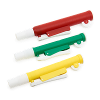 Pipetová pumpa 0–25 ml, červená